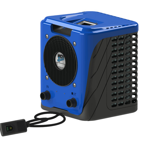 Pool heat pump - heat, hot